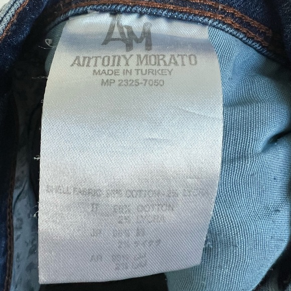 Antony Morato Blue Slim Men’s Jeans Size 36 - Picture 6 of 12